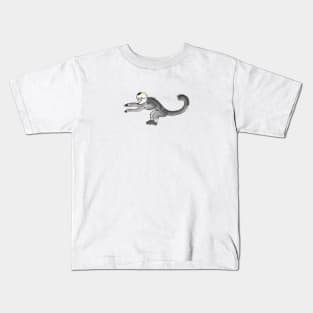 Capuchin Monkey 5 of 5 -- Leaping Kids T-Shirt